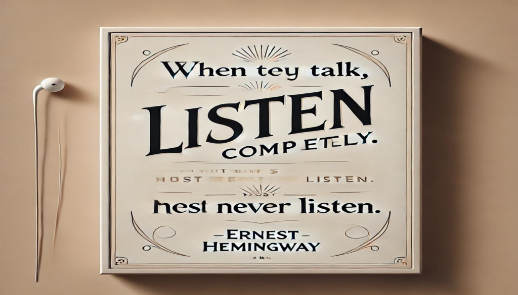 Active Listening, communication skills , effective communication, empathetic listening