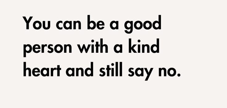 Saying No, fear of rejection, assertive communication